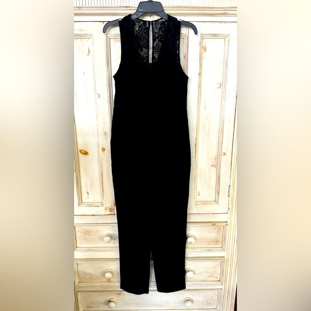 BCBGeneration Black Jumpsuit Size 8